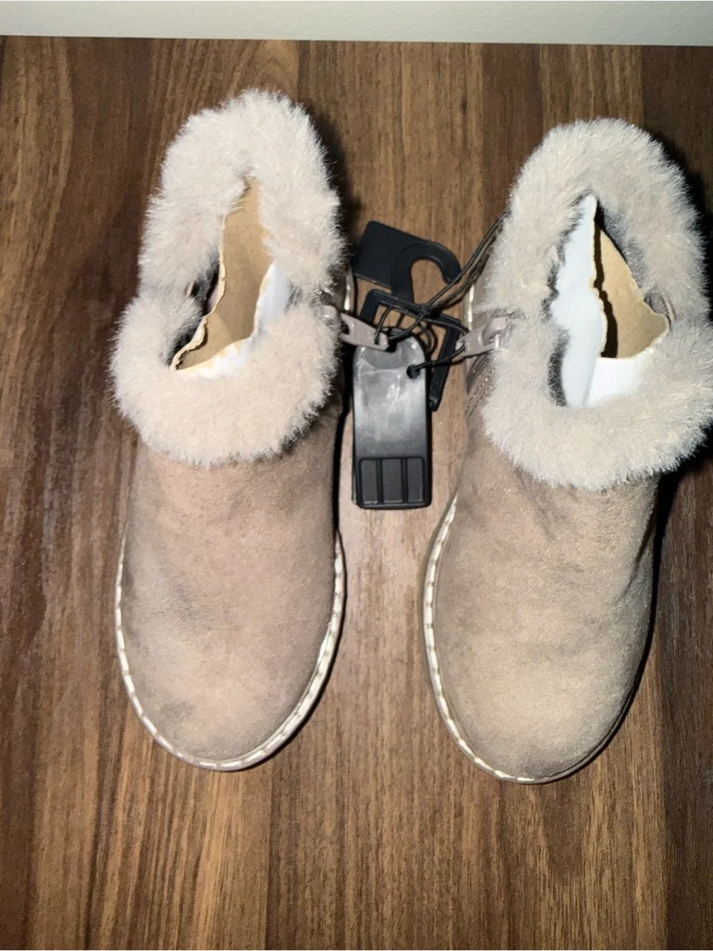 🆕NWOT Wonder Nation girls size 10 faux fur Boots